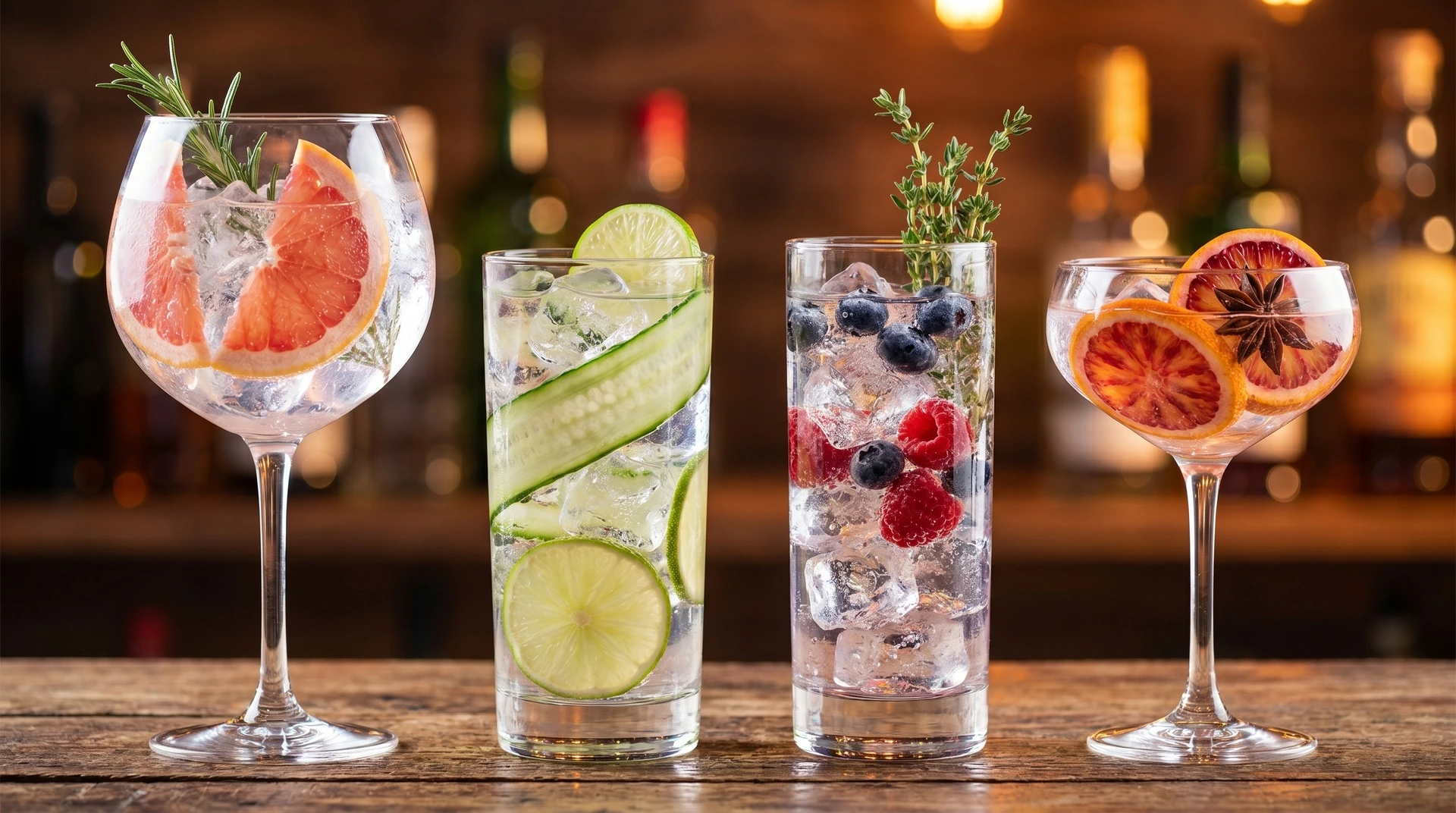 Private label gin met fles etiket en verpakking