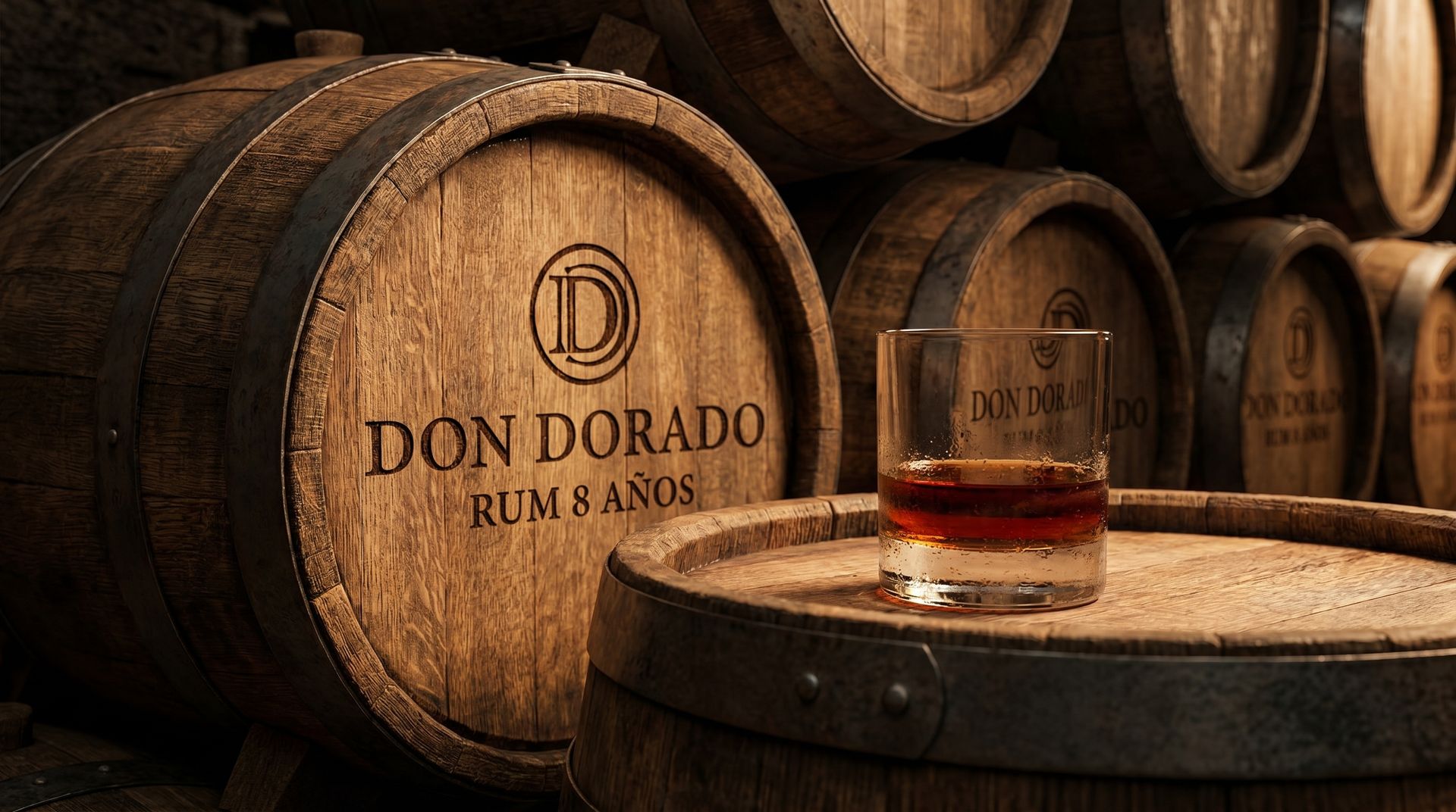 Ocho años de maduración en barricas para Don Dorado Rum 8 Años