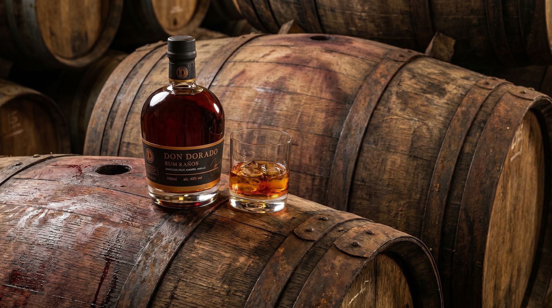 Don Dorado Rum 8 Años madurado en barricas de Oloroso