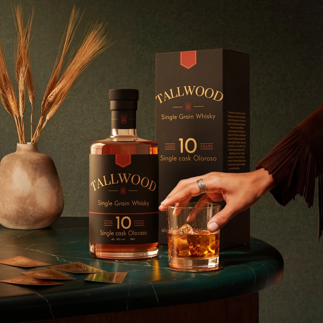 TallWood Whisky 10 Años desarrollado por NewSpirits y Brouwhoeve
