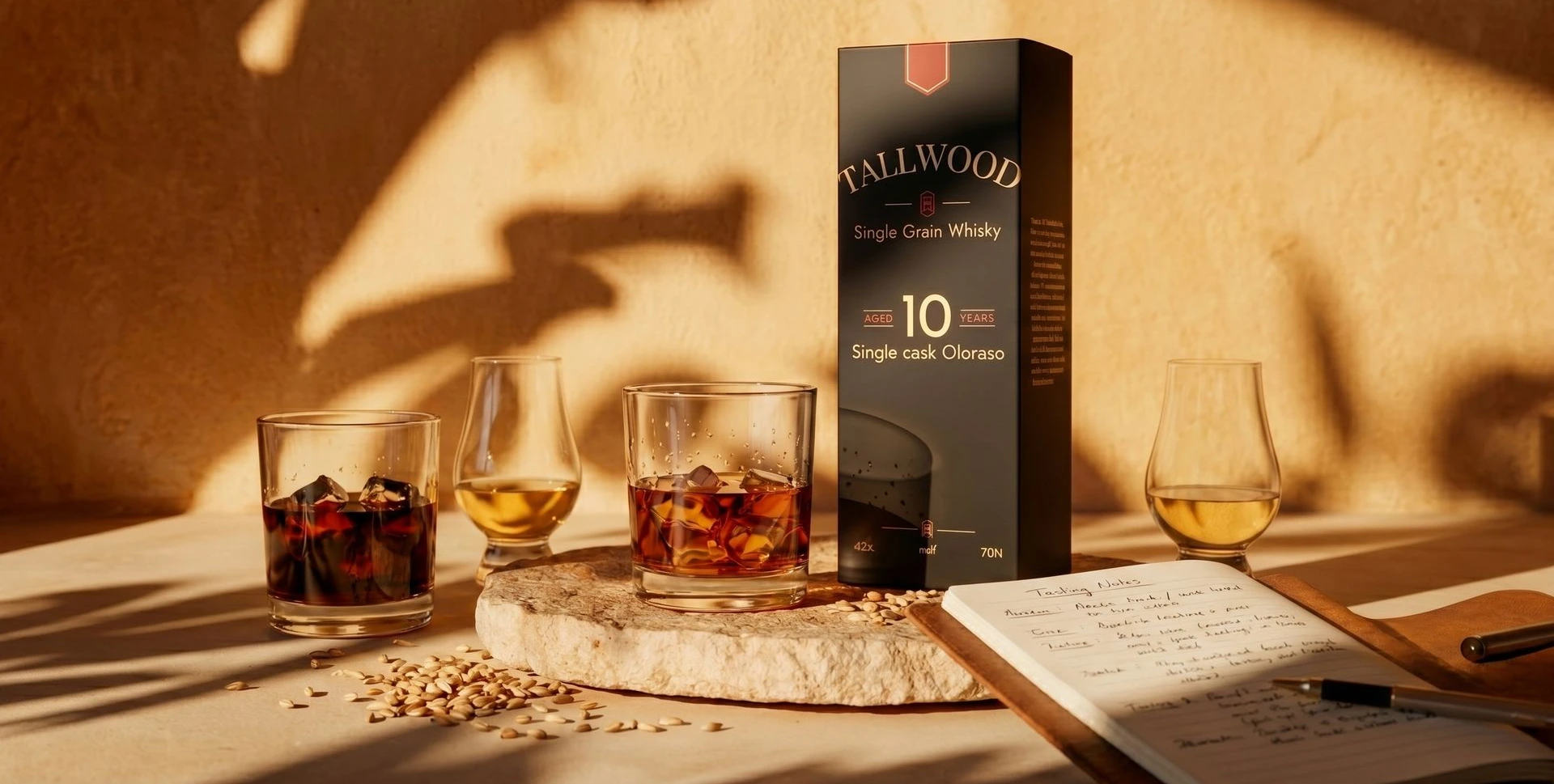 Selección de Whisky para Tallwood Whisky 10 Años por Brouwhoeve