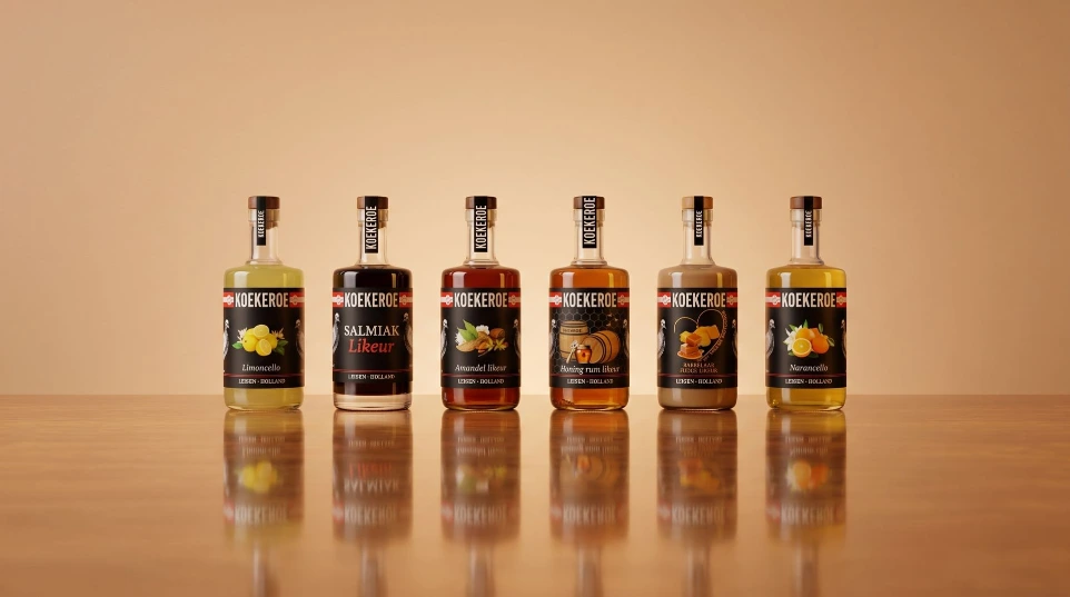 Koekeroe likeuren als private label concept.