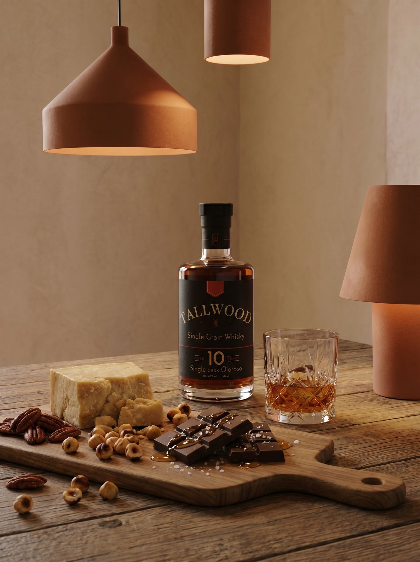 Tallwood Whisky 10 Años combina bien con