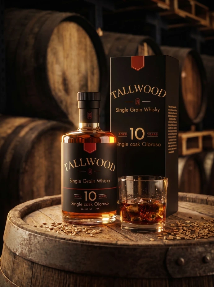 Carácter Tallwood Whisky 10 Años