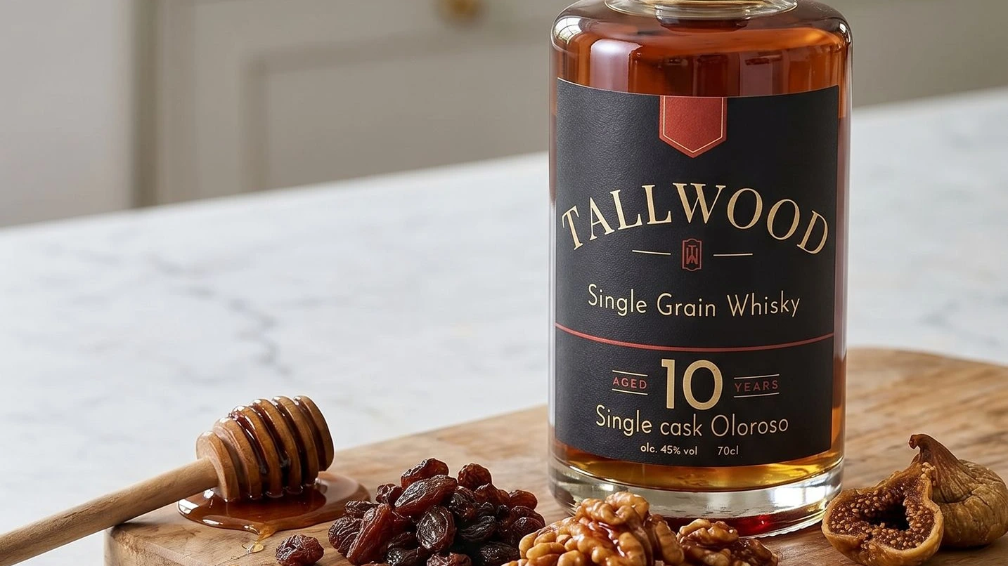 Apariencia Tallwood Whisky 10 Años