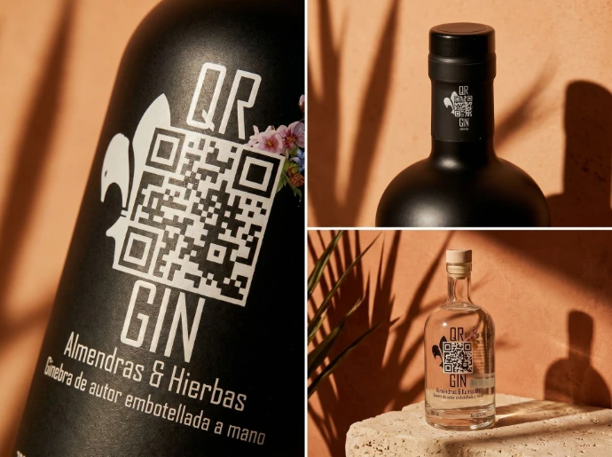 Newspirits ontwikkelt brand design en etiketten voor QR Gin