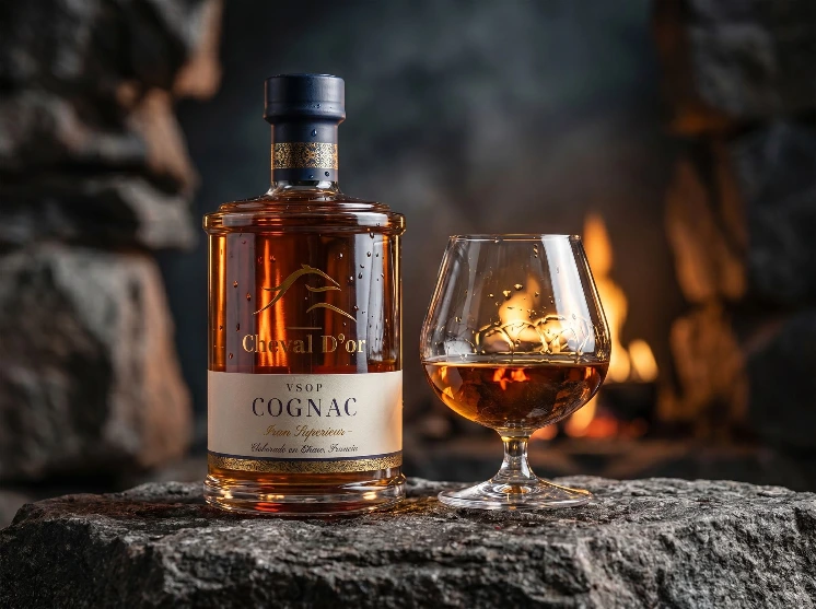 Cheval d’Or VSOP Cognac met exclusieve Sauternes cask finish.