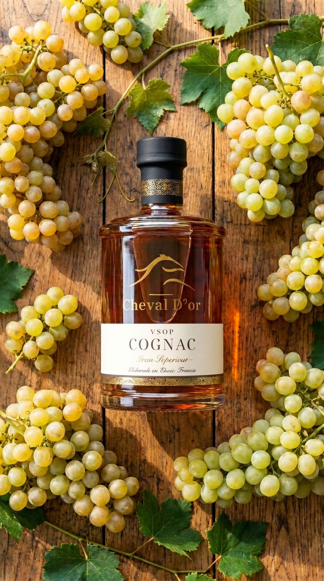 Graphic design for premium beverage labels by Newspirits.