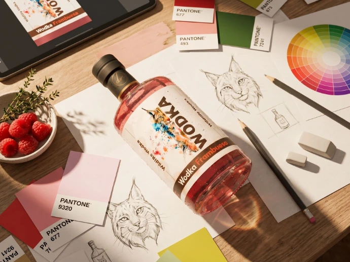 Merkstrategie en concept voor een eigen drankmerk