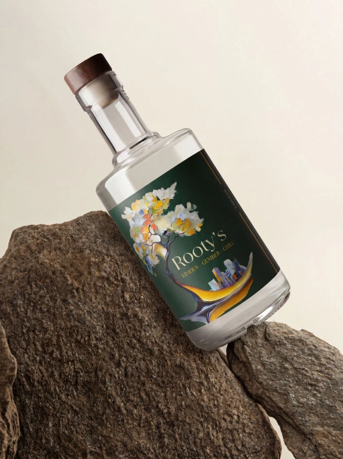 Vers limoensap en geraspte limoenschil die zorgen voor de levendige frisheid van het drankje.
