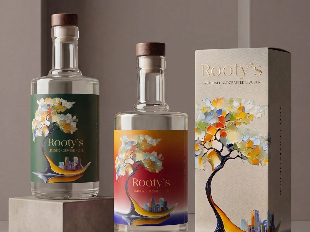 Rooty’s shotconcept met opvallende smaak en merkbeleving