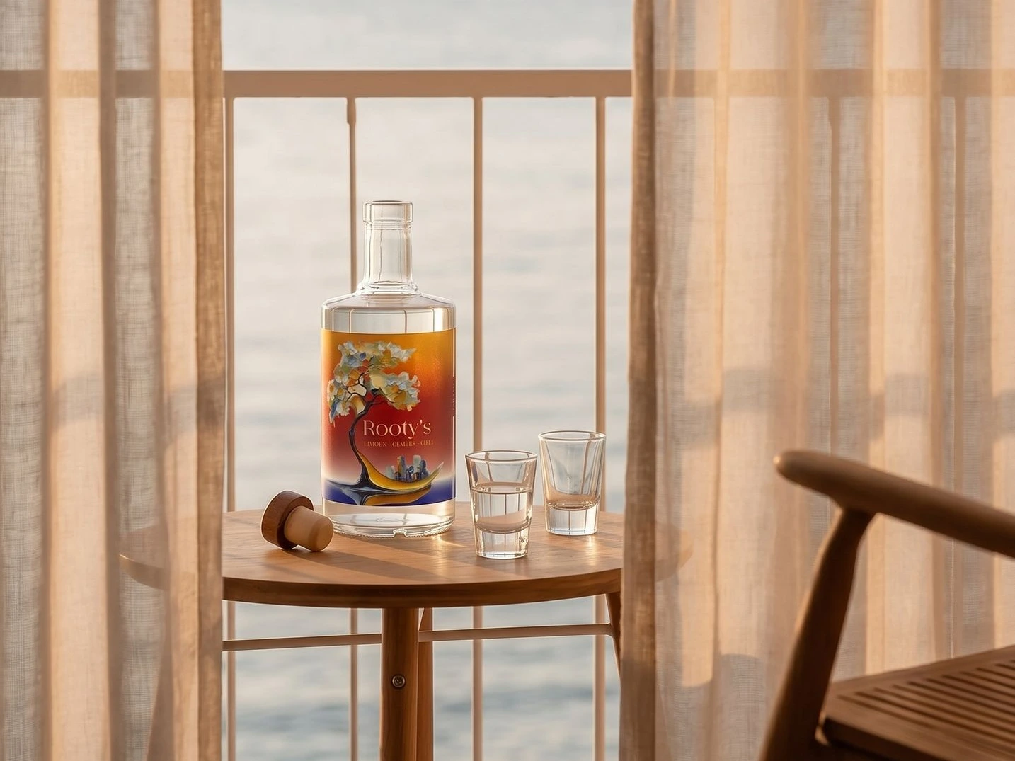 Rooty’s private label shot voor horeca festivals en events