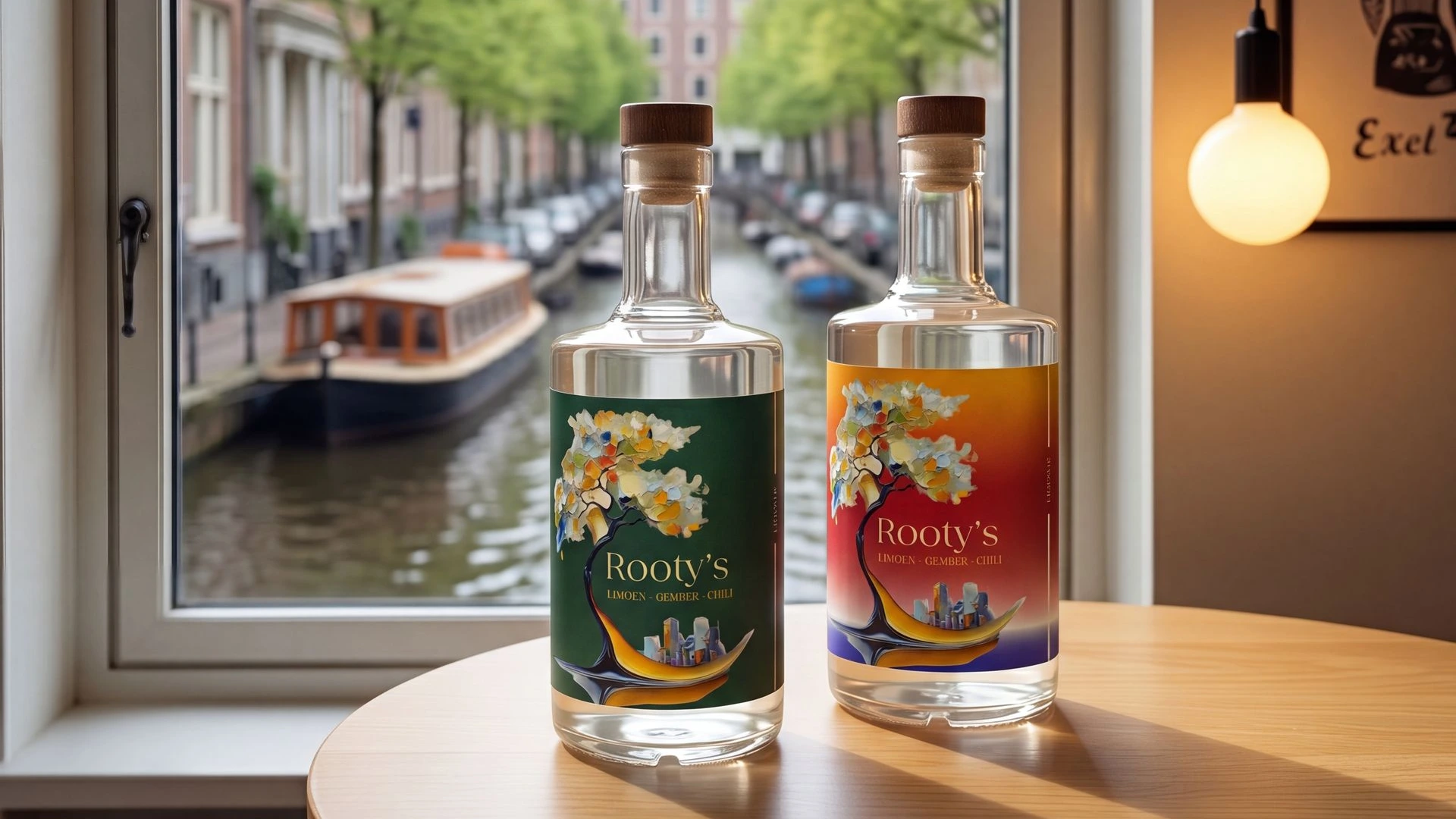 Rooty’s Electric Mule Shot met gember limoen en chili