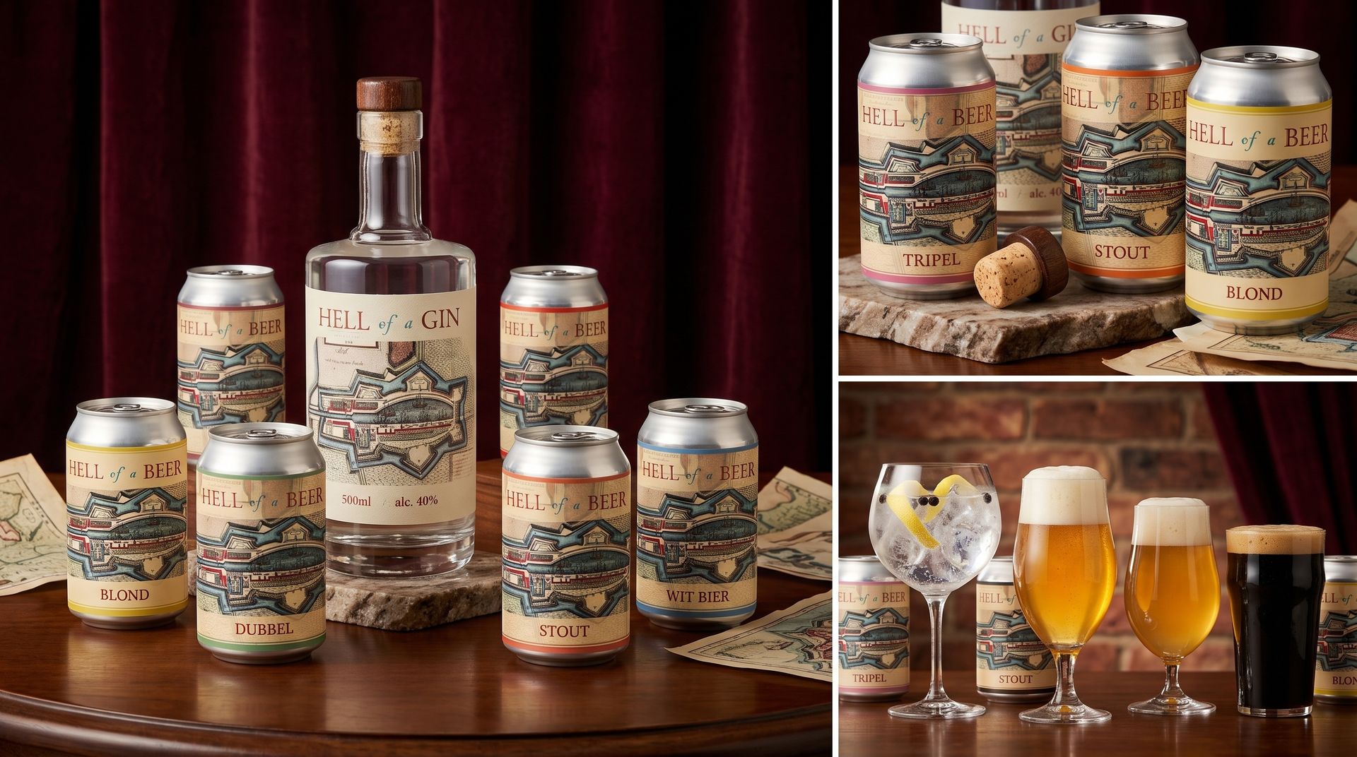 Premium Hell of a Gin ontwikkeld als private label gin voor Slijterij La Bouteille